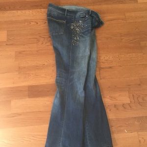 White House Black Market Embellished Jeans